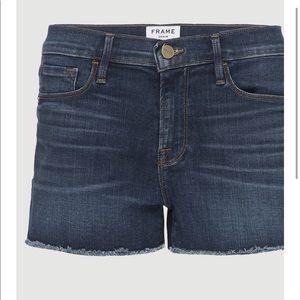 Frame denim shorts